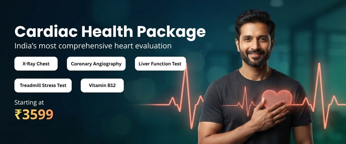 Cardiac Health Package — starting at ₹3599